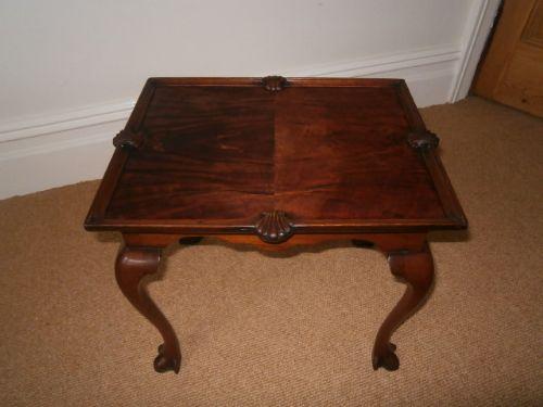 Small Mahogany Coffee Table / Wine Table (1 of 1)