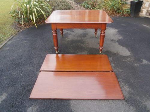 Antique Mahogany Extending Dining Table Kitchen Table (1 of 1)