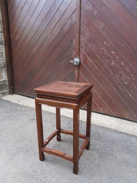 Antique Oriental Chinese Stand Stool Table (1 of 1)