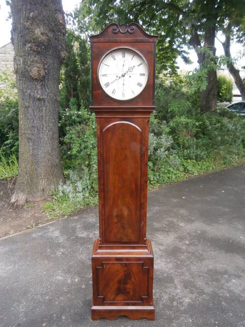 Regency Mahogany Longcase Clock Grandfather Clock W M Patrick Greenwich c.1820 (1 of 1)