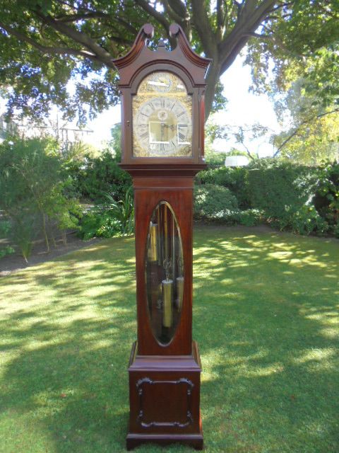 Good Antique Mahogany 3 Weight Longcase Clock c.1890 (1 of 1) Good Antique Mahogany 3 Weight Longcase Clock c.1890 (1 of 1)