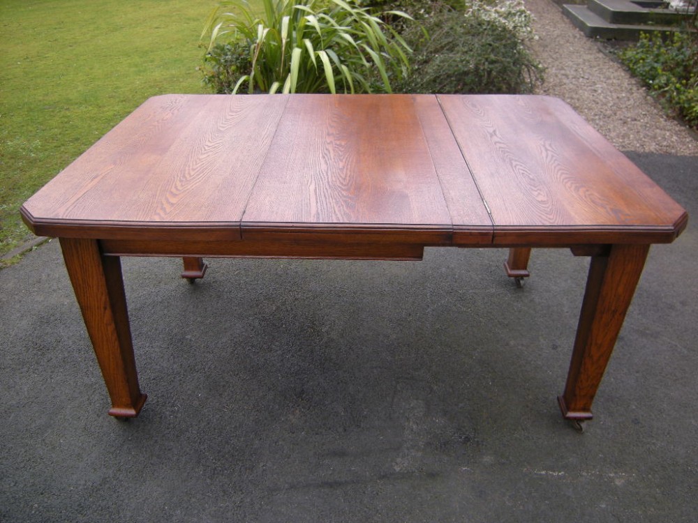 Antique Arts & Crafts Metamorphic Desk & Dining Table (1 of 1)