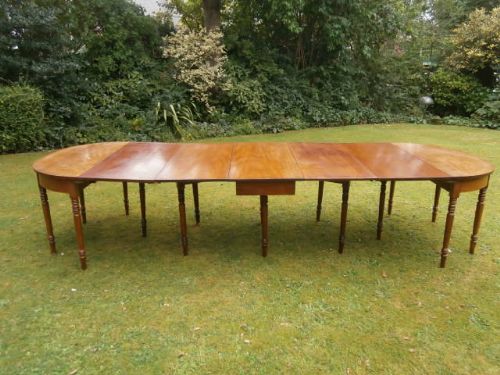 Large Mahogany Dining Table Kitchen Table (11.5 Feet Long) 1840 (1 of 1)