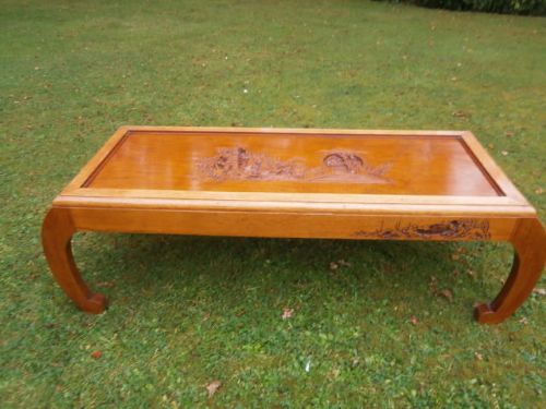 Antique Oriental Chinese Opium Table Coffee Table c.1920 (1 of 1)
