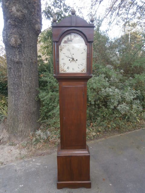 Antique Oak Longcase Clock Grandfather Clock (1 of 1) Antique Oak Longcase Clock Grandfather Clock (1 of 1)