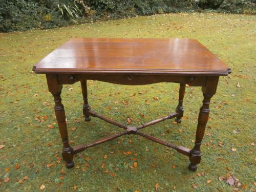 Antique Oak Extending Dining Table / Kitchen Table c.1900 (1 of 1)