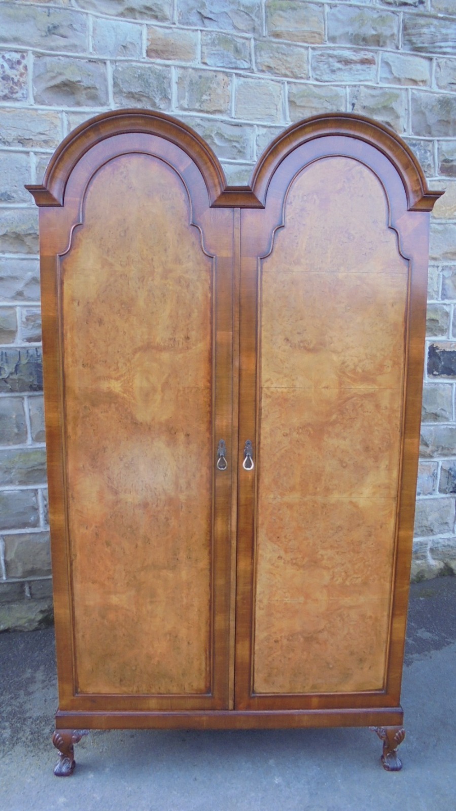 Antique Burr Walnut Double Wardrobe c.1910 (1 of 1) Antique Burr Walnut Double Wardrobe c.1910 (1 of 1)