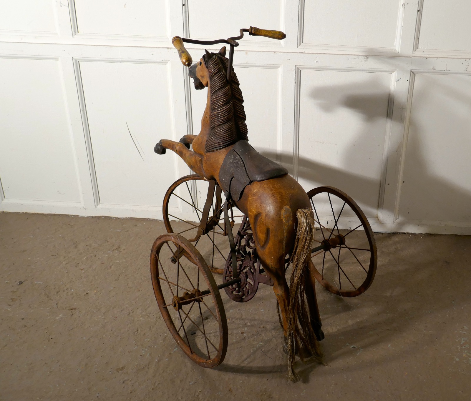 victorian horse tricycle