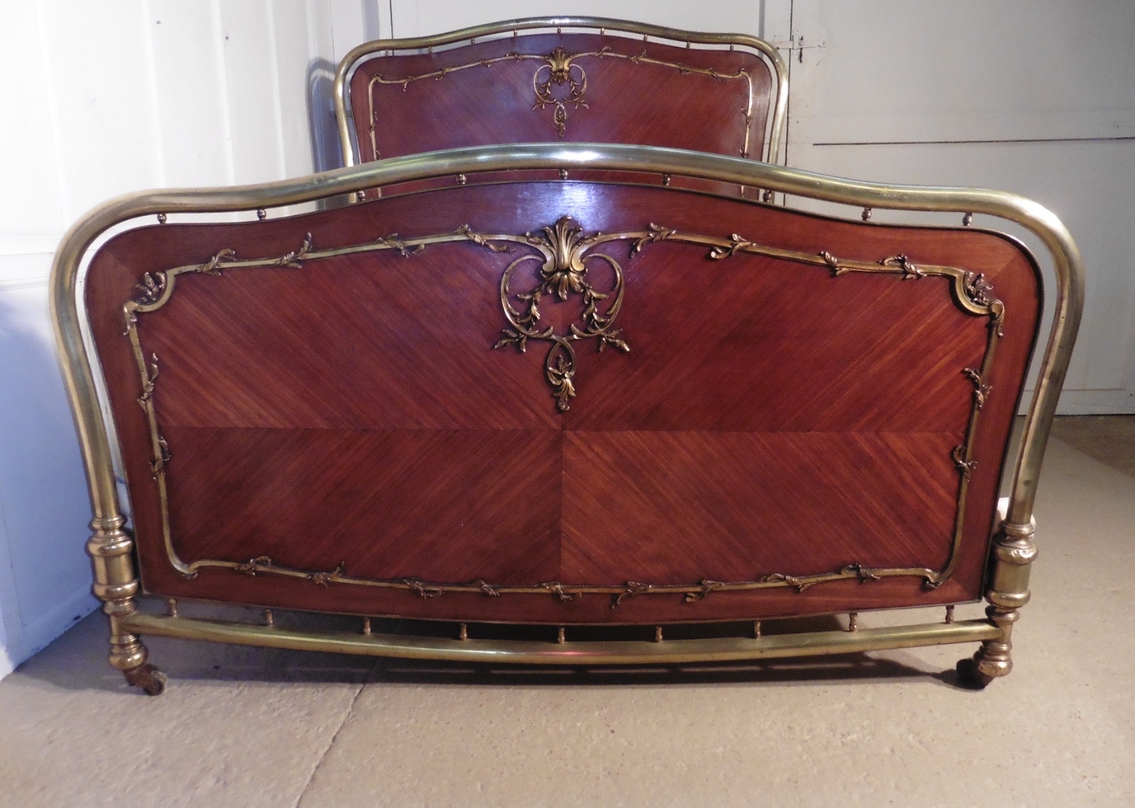 French Empire Louis XV Style Rococo King Size Double Bed (1 of 1) French Empire Louis XV Style Rococo King Size Double Bed (1 of 1)