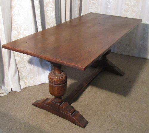 Oak Refectory Table c.1900 (1 of 1) Oak Refectory Table c.1900 (1 of 1)