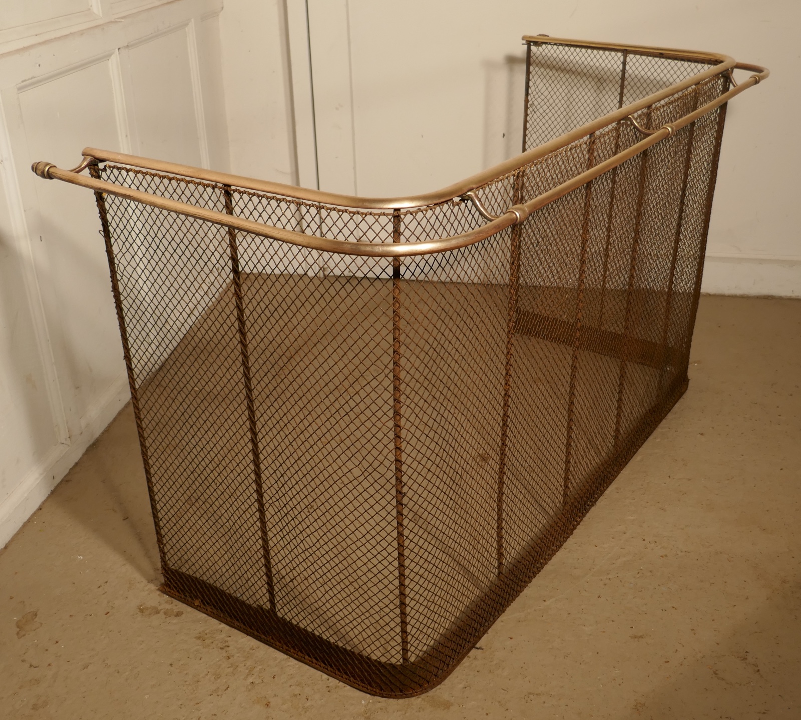 Victorian Nursery Fire Guard or Club Fender (1 of 1) Victorian Nursery Fire Guard or Club Fender (1 of 1)