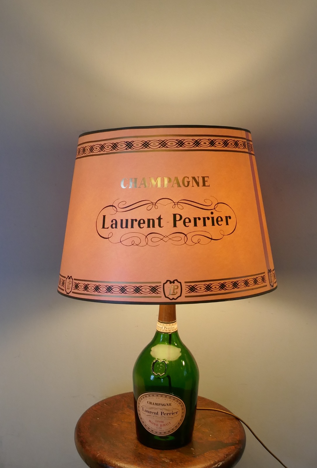 Laurent Perrier Champagne Cuveé Rose Brut Advertising Table Lamp (1 of 1) Laurent Perrier Champagne Cuveé Rose Brut Advertising Table Lamp (1 of 1)