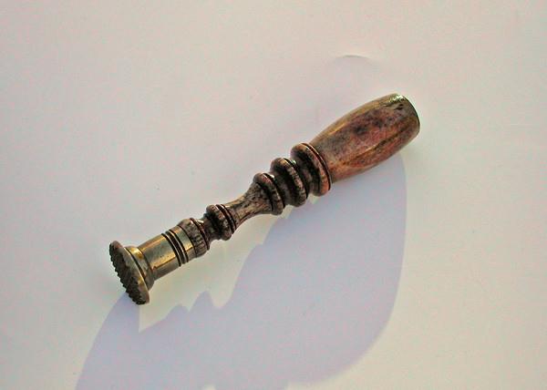 Antique English 18thc Tamper for Pipes. (1 of 1)