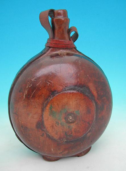 Antique Treen Sycamore Water Flagon (1 of 1)