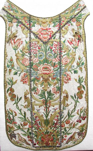 Antique Italian 18thc  Embroidered Chasuble (1 of 1)