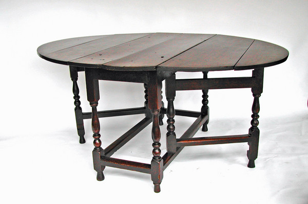 Antique English Oak Gateleg Table c.1680 to c.1690 English (1 of 1)