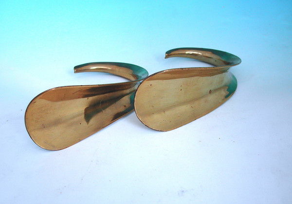 Antique Brassware Shoehorns c.1860 to c.1880 English (1 of 4)