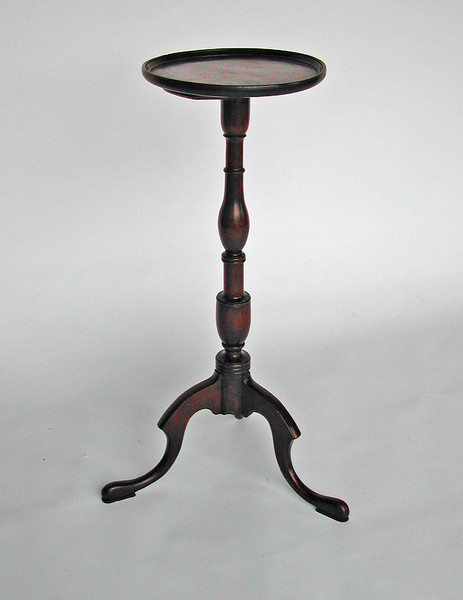Antique 19th Century Fruitwood Candlestand / Hall Stand (1 of 1)