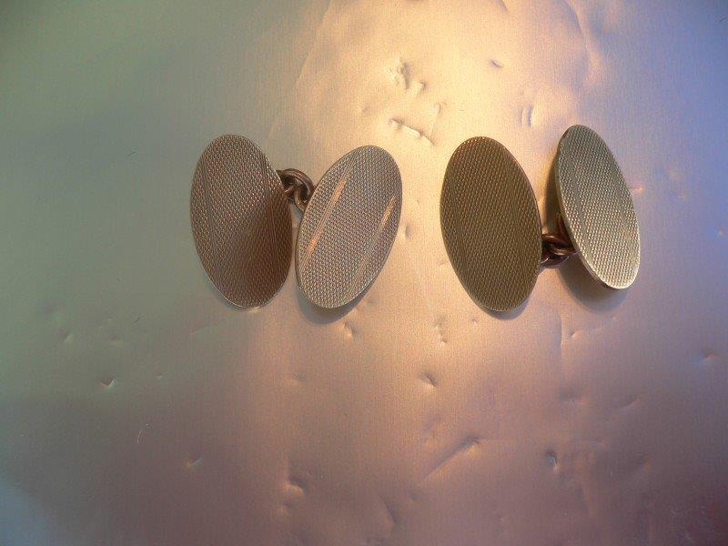 9ct Gold Cufflinks (1 of 1)