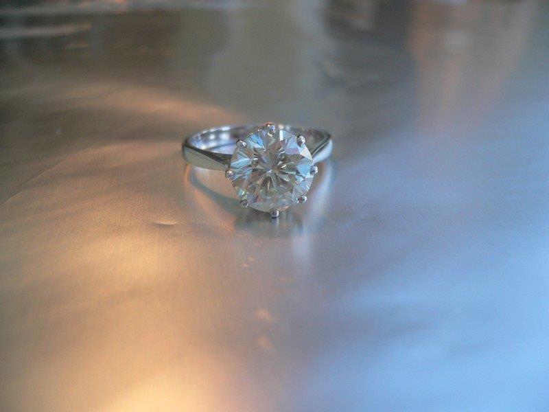 3ct Diamond Solitaire Ring (1 of 1)