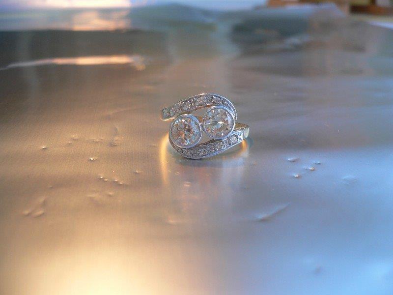 Diamond Crossover Ring (1 of 1)