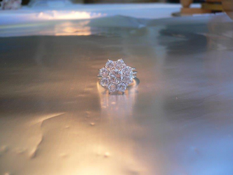 A Stunning Diamond Cluster Ring (1 of 1)