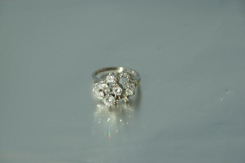 Diamond Ring 14 Carat White Gold (1 of 1)