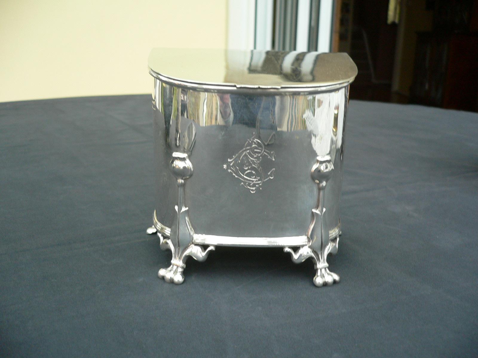 Silver Tea Caddy (1 of 1)