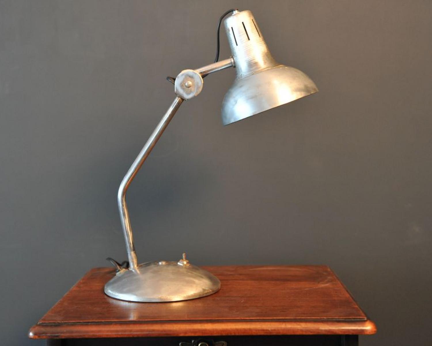 Vintage metal lamp indus style (1 of 5)