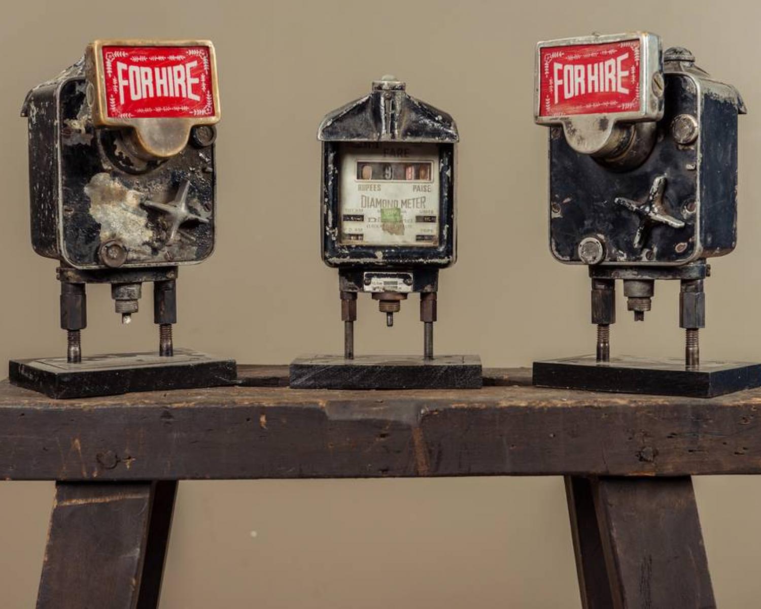 Vintage Bombay taxi meter (1 of 8)