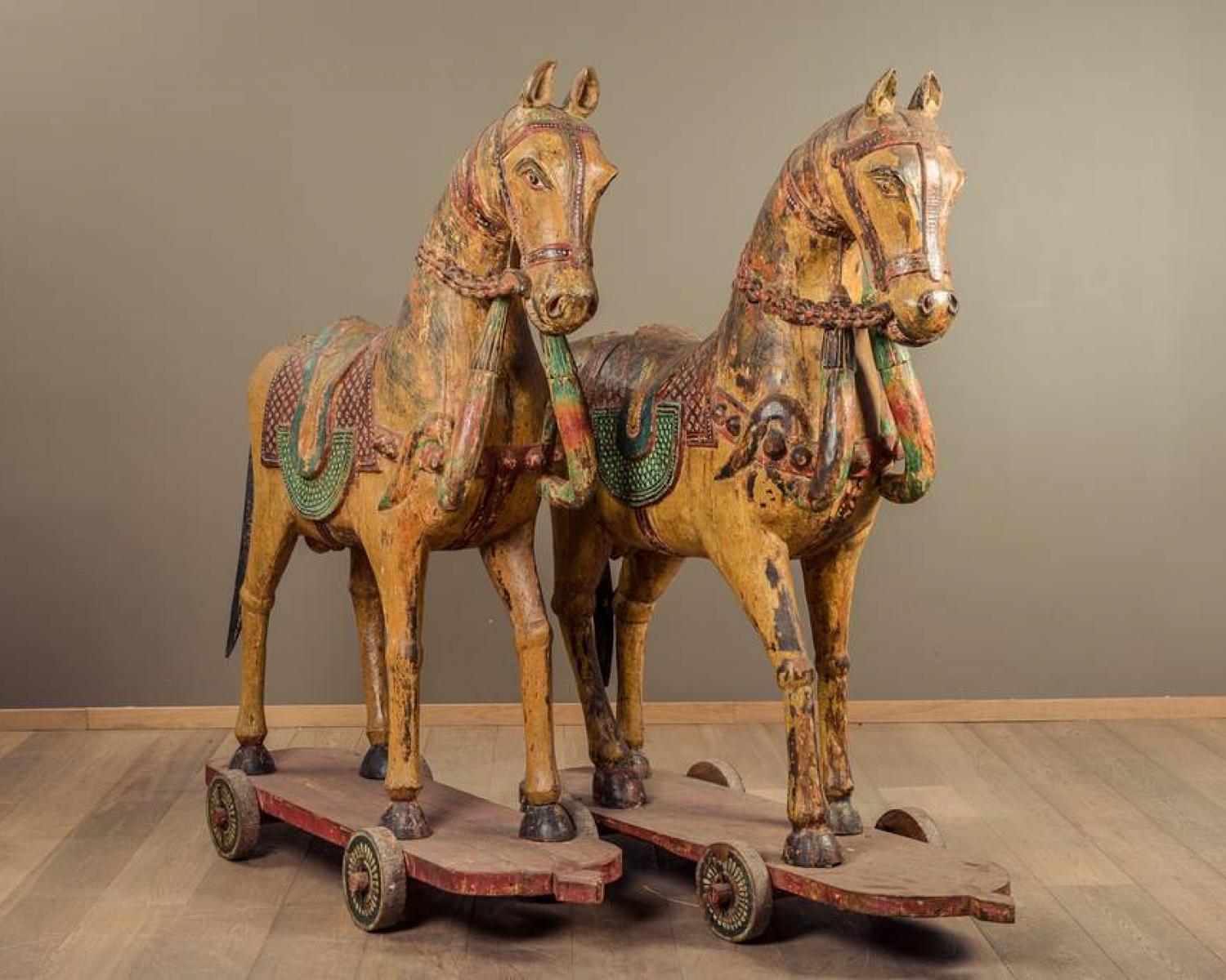 Pair of horses early 20th century (1 of 1)