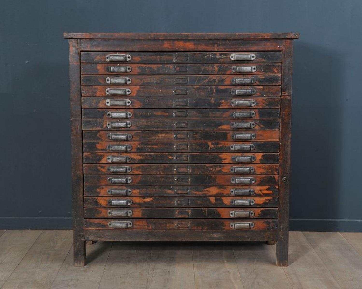 Printing House Furniture / Bank of Drawers (1 of 1)