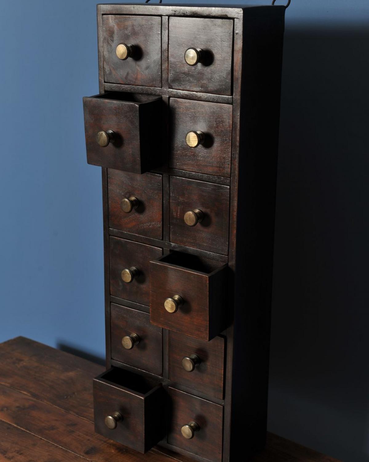 Small furniture with 12 drawers, to hang (1 of 1)