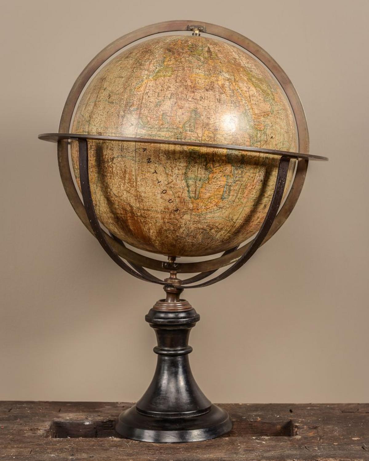 Antique globe with the colonies (1 of 4)