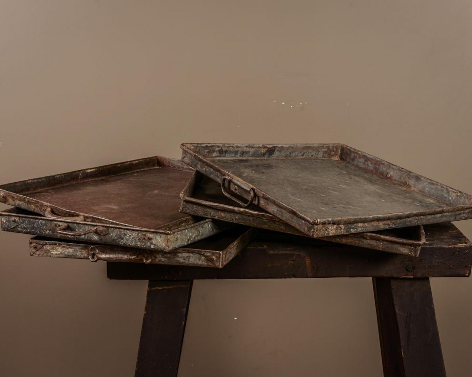 Vintage zinc tray (1 of 1)