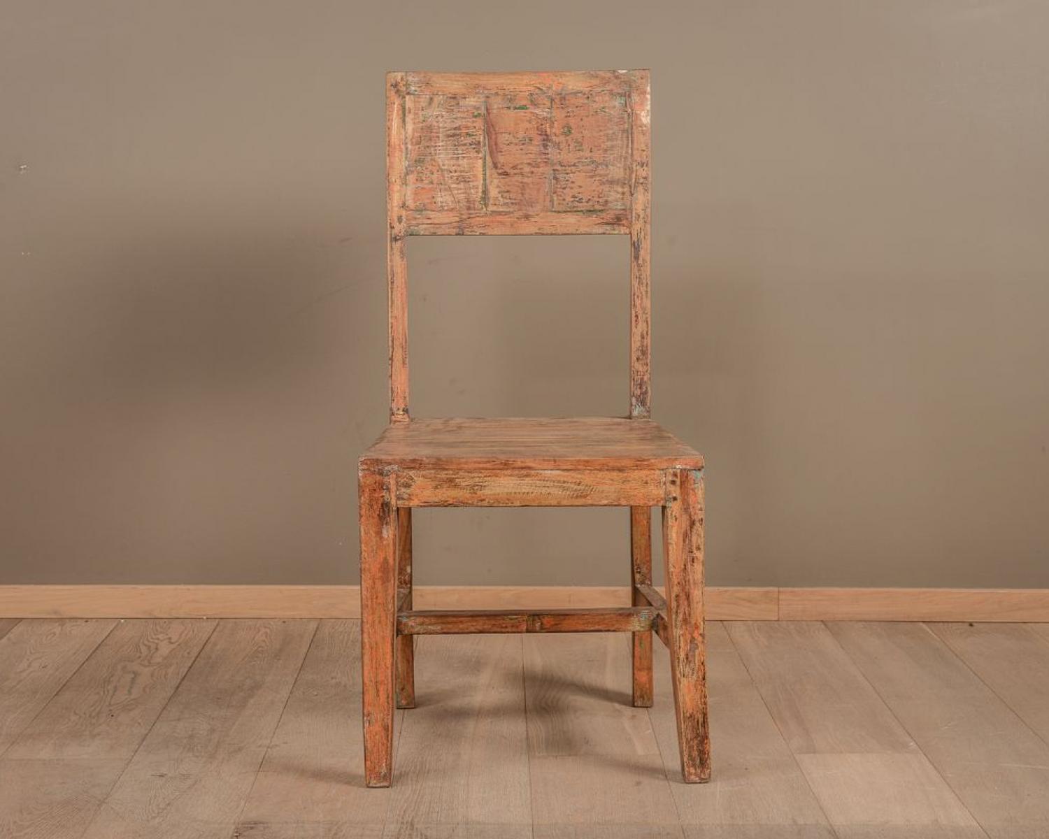 Massive teak chair around 1950 (1 of 1)