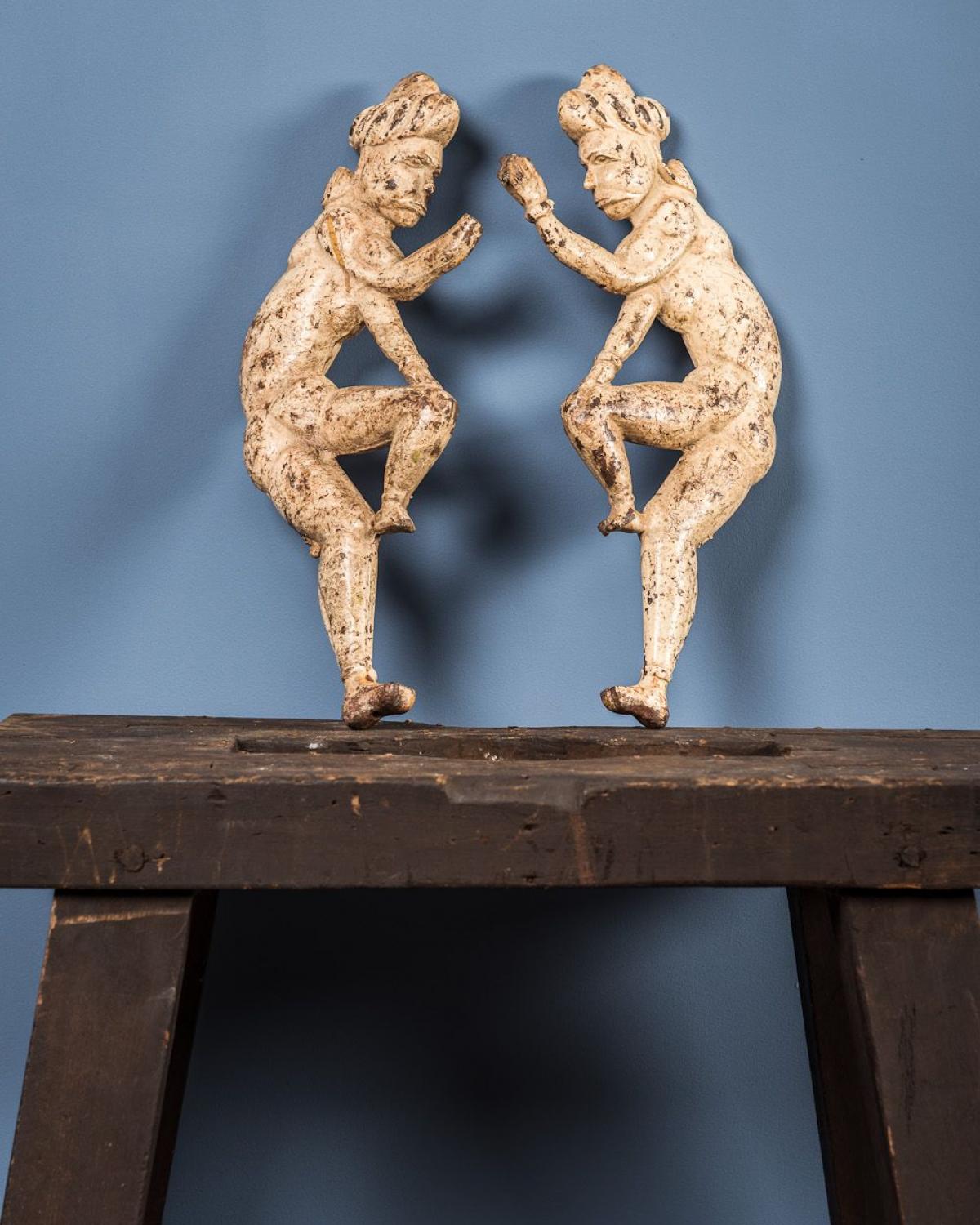 Indian temple guardrail element (1 of 3)