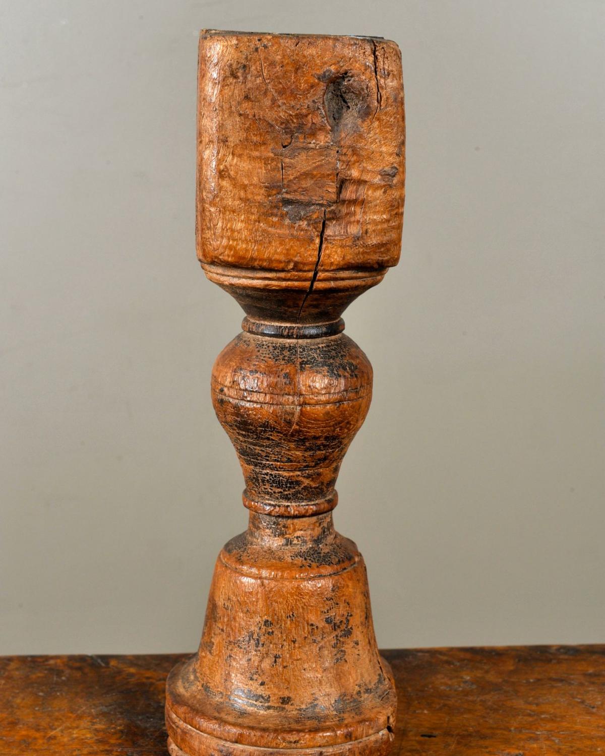 Baluster shaped candlestick (1 of 1)