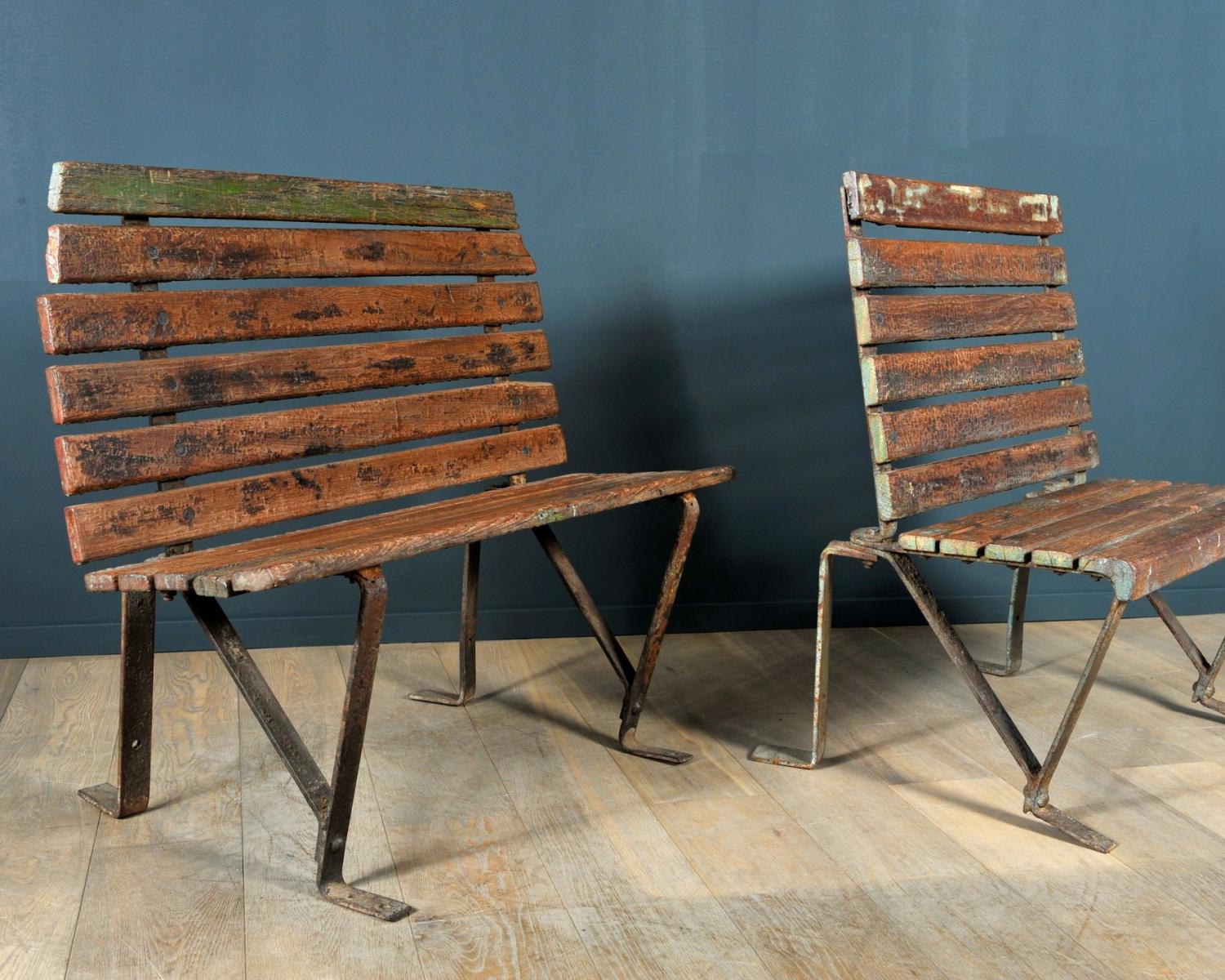 Antique train bench (1 of 1)