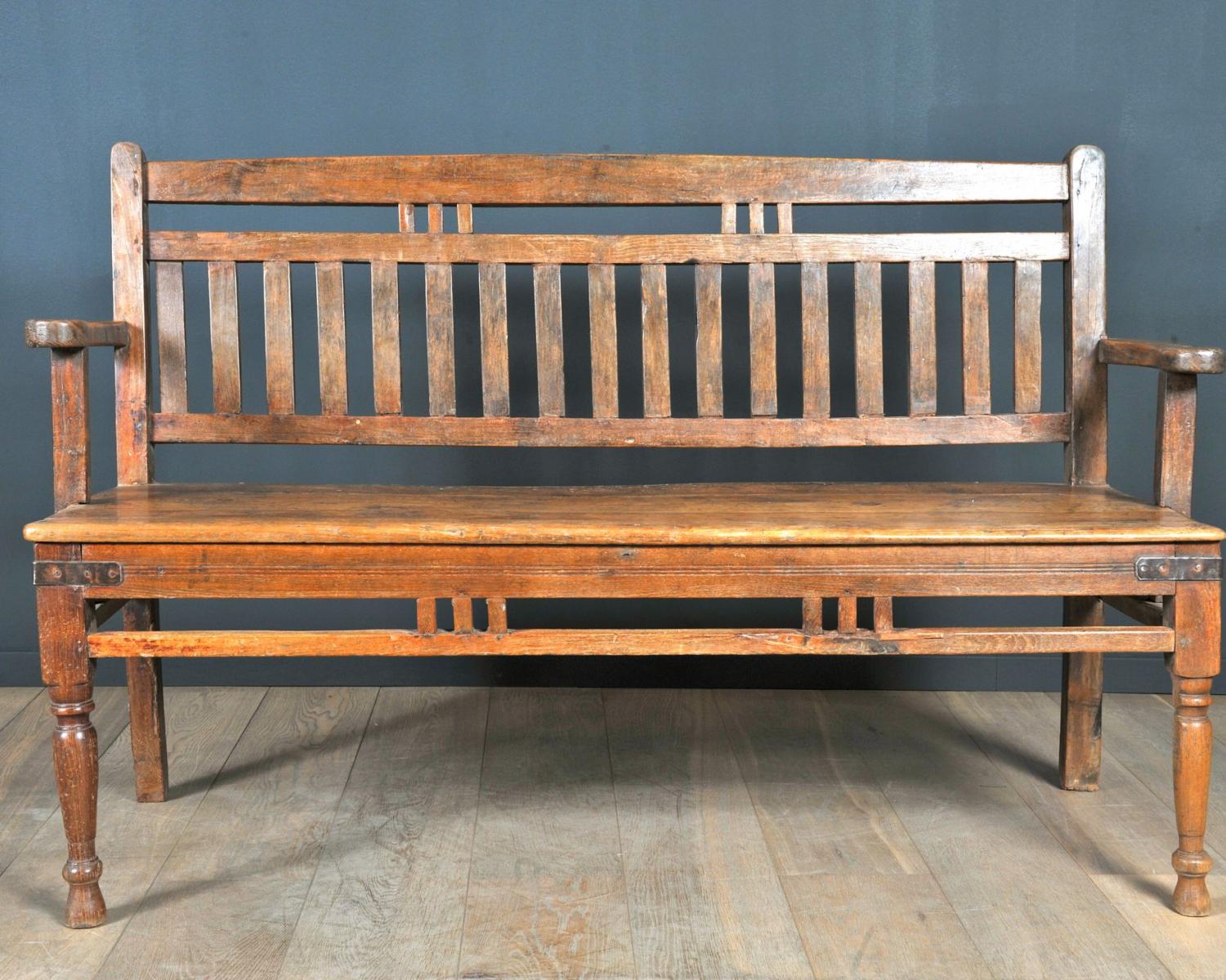 Elegant wooden bench (1 of 1)