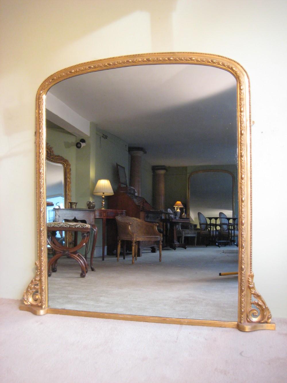 Gilt Arch Top Overmantel (1 of 1)