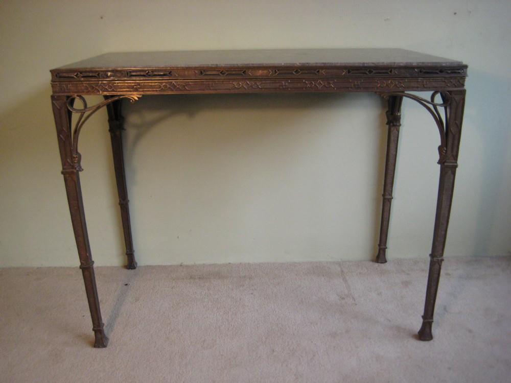 Art Nouveau Metalwork Table (1 of 1)