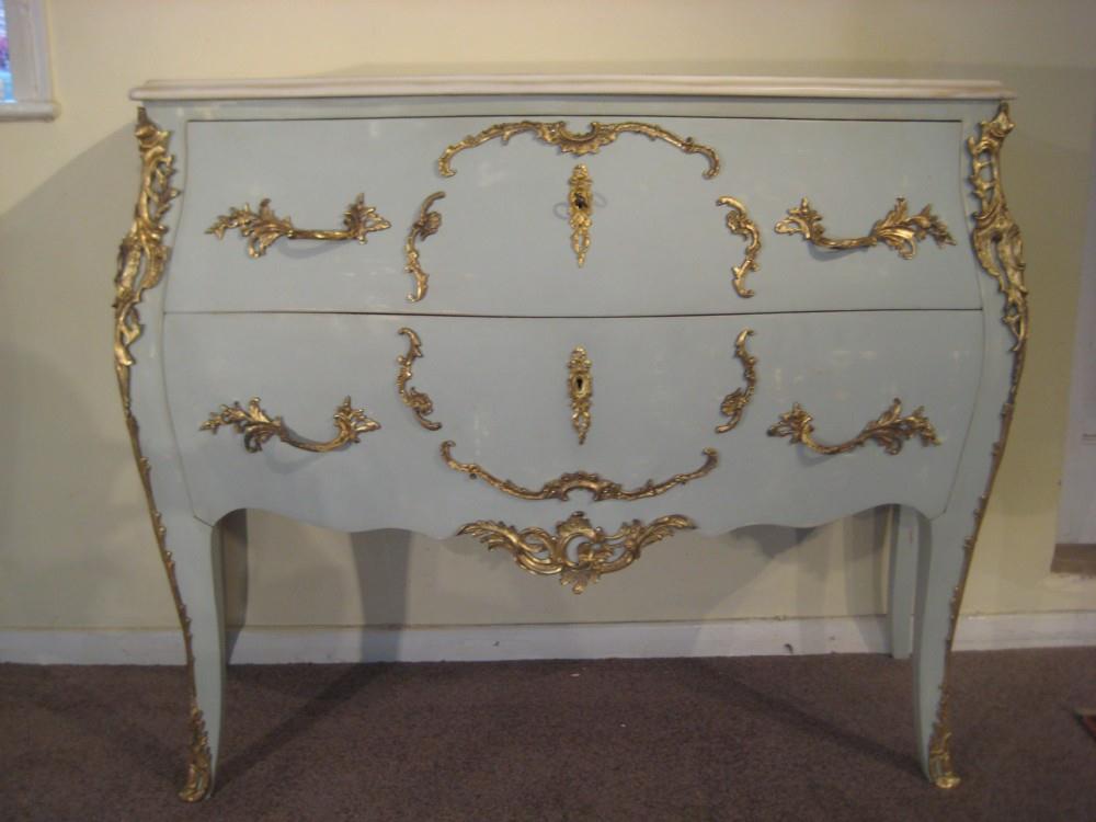 French Louis XV Style Painted Commode (1 of 1) French Louis XV Style Painted Commode (1 of 1)