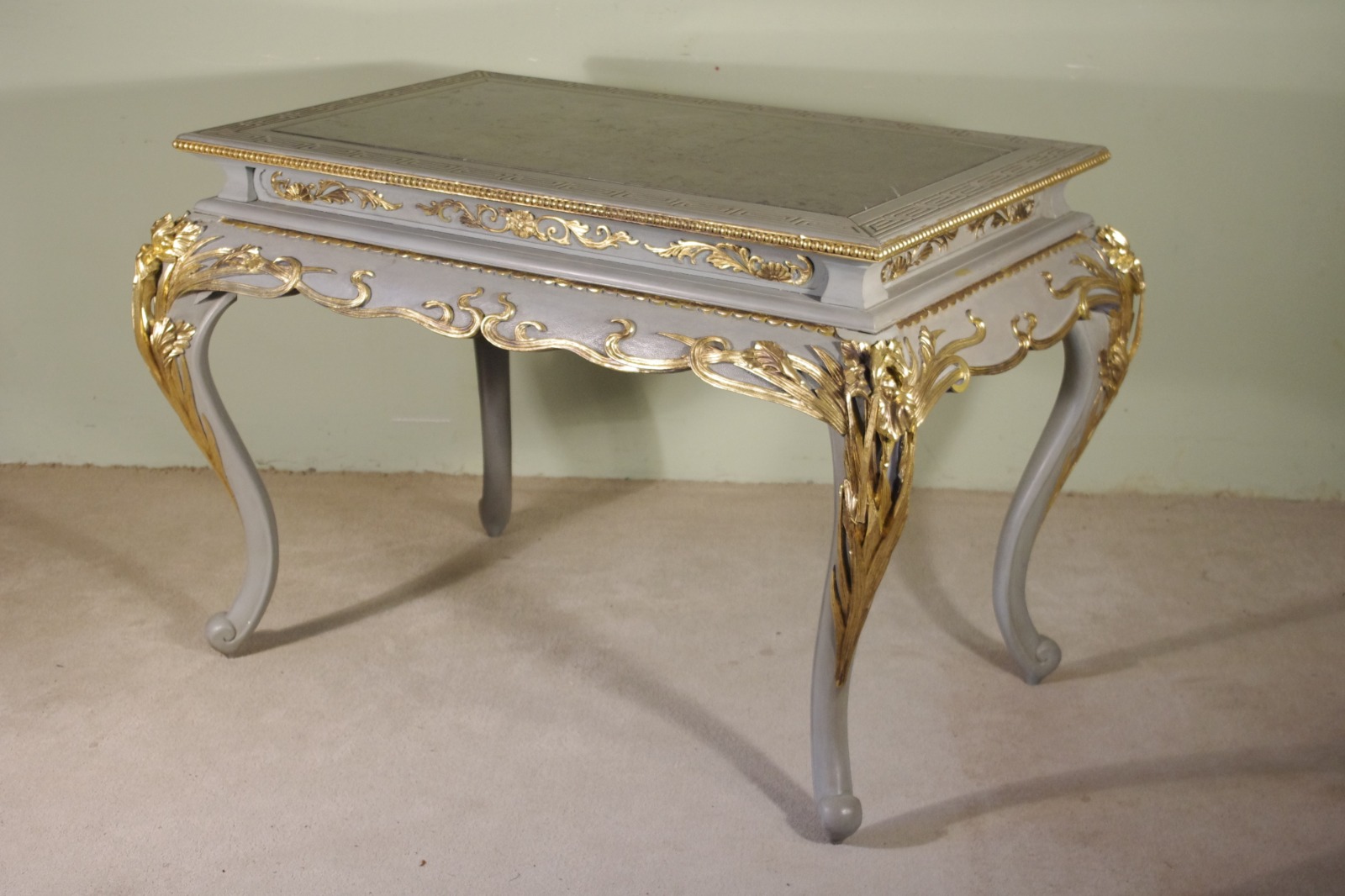 Japanese Painted & Parcel-Gilt Marble Top Centre Table (1 of 19)