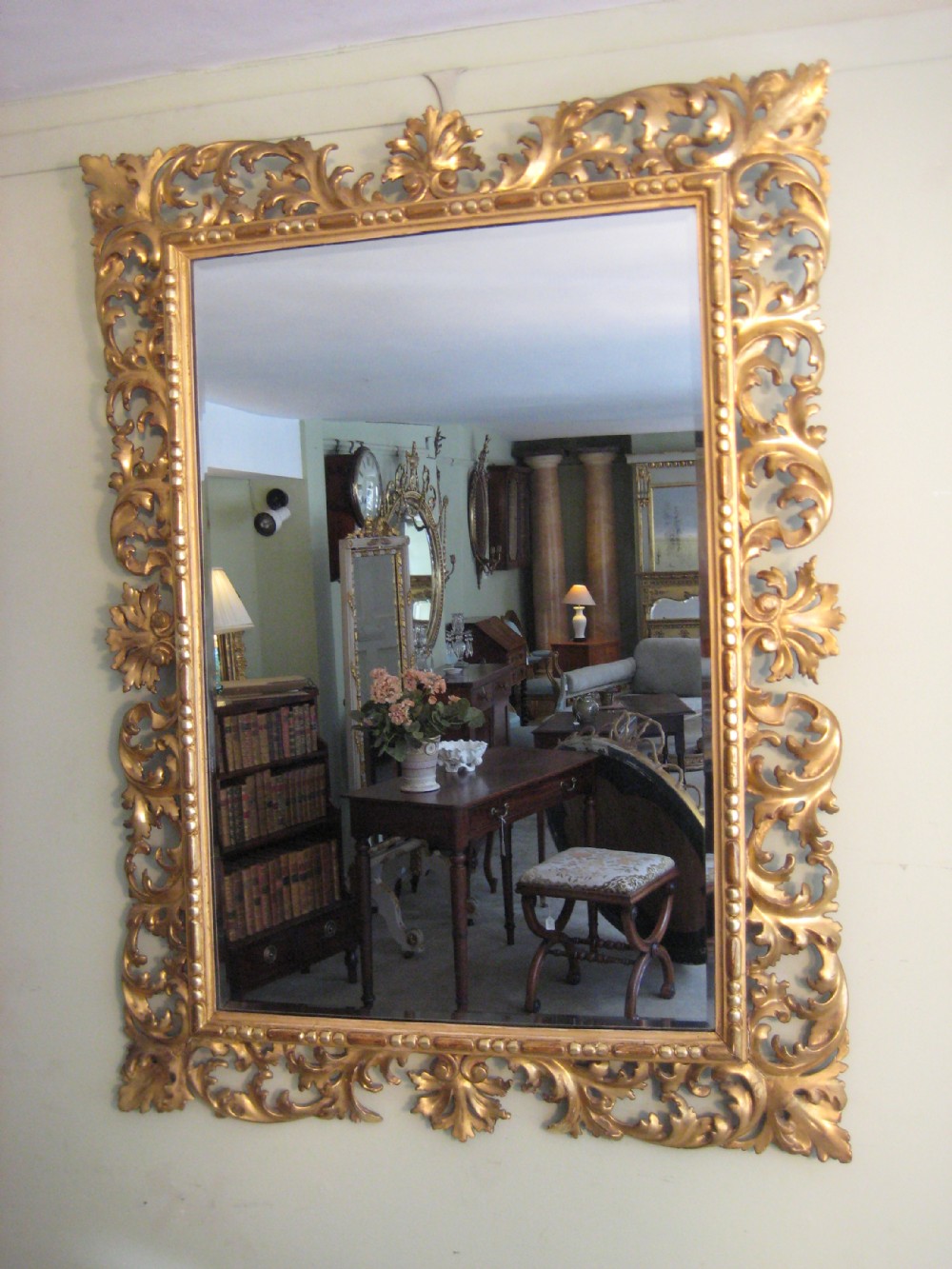 Florentine Giltwood Mirror c.1900 (1 of 1) Florentine Giltwood Mirror c.1900 (1 of 1)