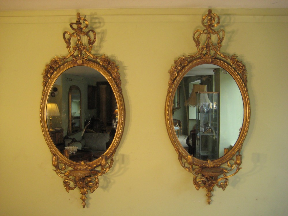 Pair Gilt Girandoles (1 of 1)