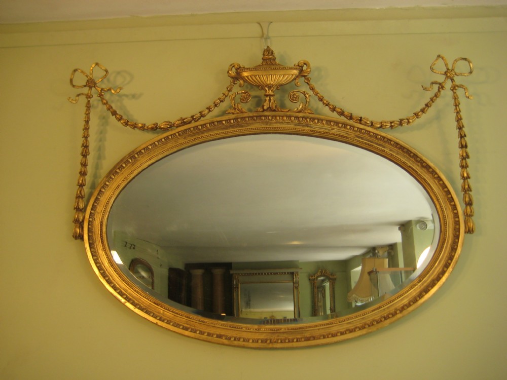 Gilt Adams Style Mirror c.1910 (1 of 1)