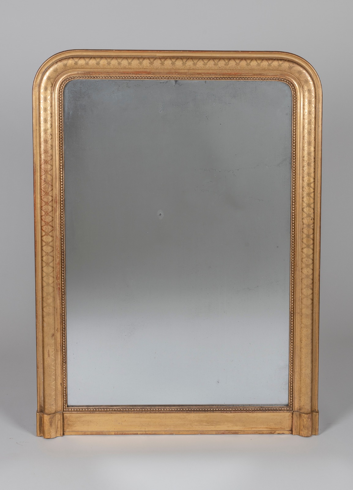 Large 19th Century French Gilt Overmantle Mirror (1 of 1) Large 19th Century French Gilt Overmantle Mirror (1 of 1)
