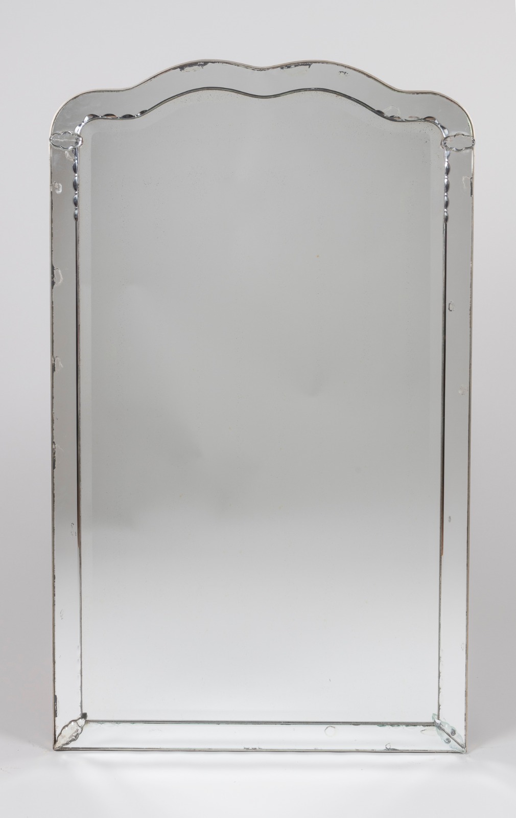 Large Venetian Glass Overmantle Mirror c.1900 (1 of 6) Large Venetian Glass Overmantle Mirror c.1900 (1 of 6)