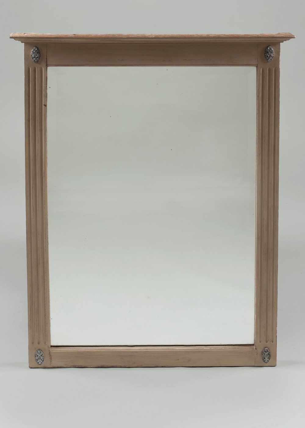 French Painted Overmantle Mirror (1 of 1) French Painted Overmantle Mirror (1 of 1)